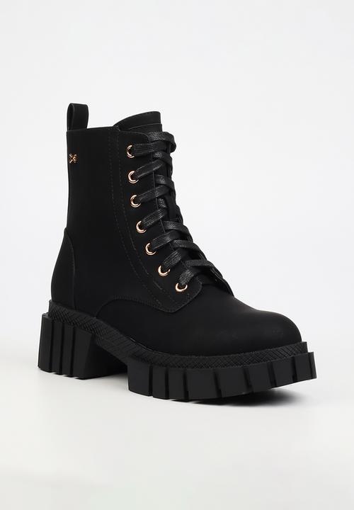 Rock & Co - Tremor 1 lace-up boot - black