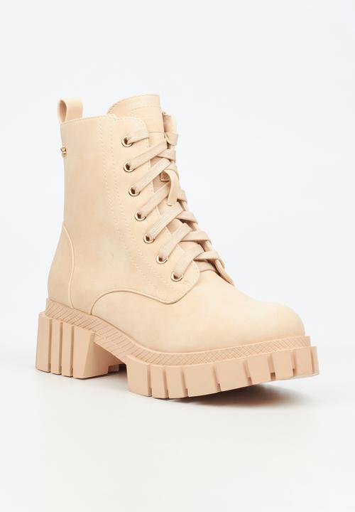 Rock & Co - Tremor 1 lace-up boot - bone