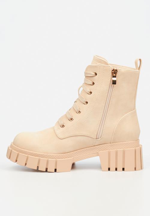Rock & Co - Tremor 1 lace-up boot - bone