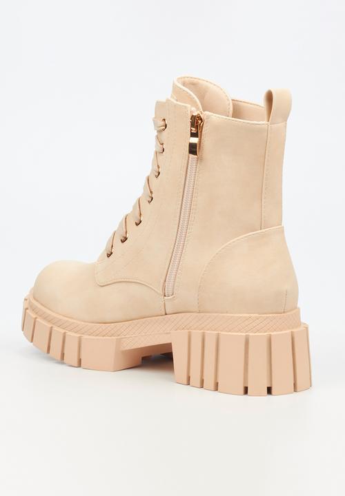 Rock & Co - Tremor 1 lace-up boot - bone