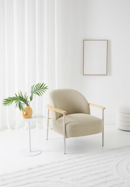 Sixth Floor - Malia occasional chair - stone