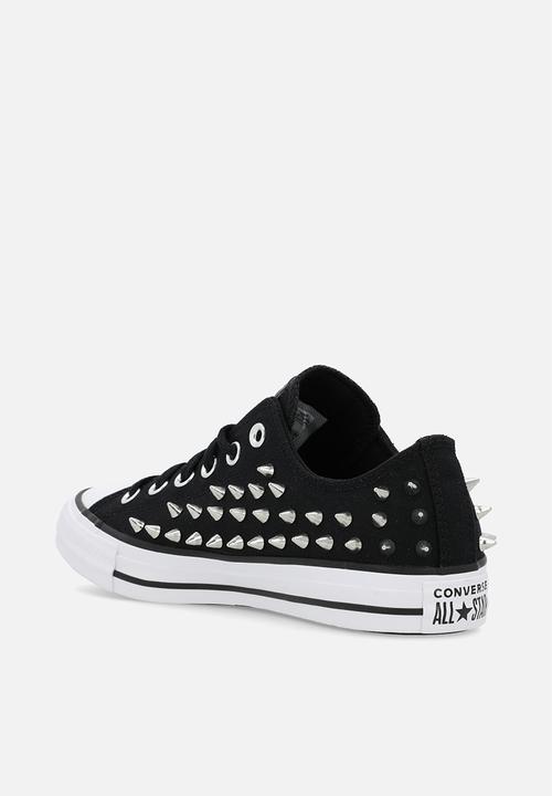 Converse - Chuck taylor all star studded - black/silver/white