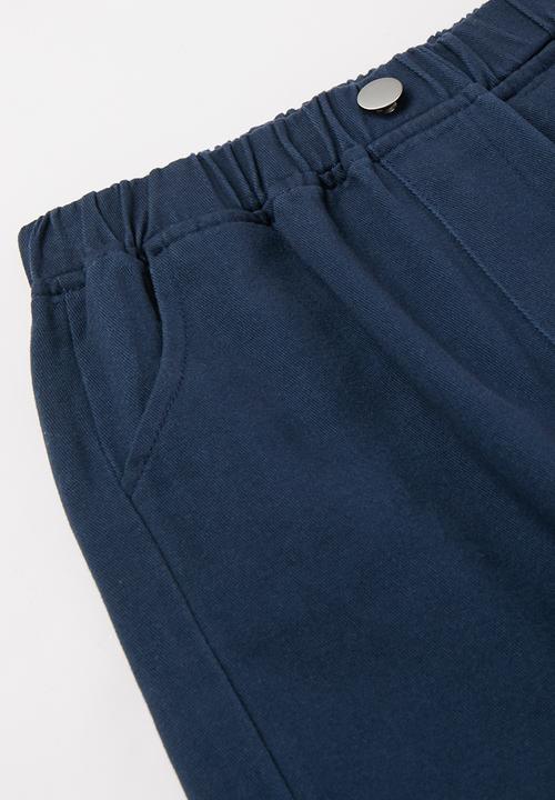Pop Candy - Elastic waist pants - navy