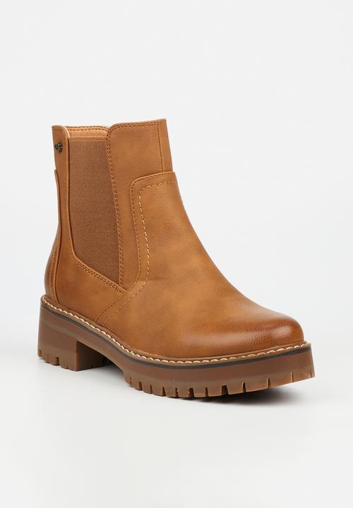 Miss Black - Fox 3 ankle boot - tan