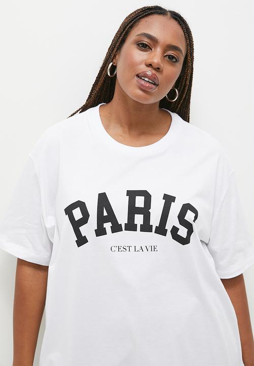 Superbalist - Oversized tee - White