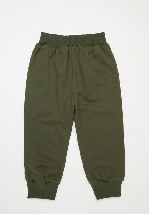 Pop Candy - Cuffed jogger - green
