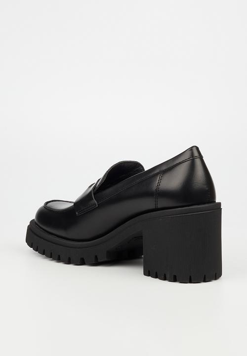 Miss Black - Atlas 1 heeled loafer - black