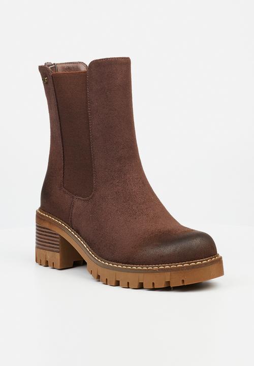 Miss Black - Carter 1 ankle boot - chocolate