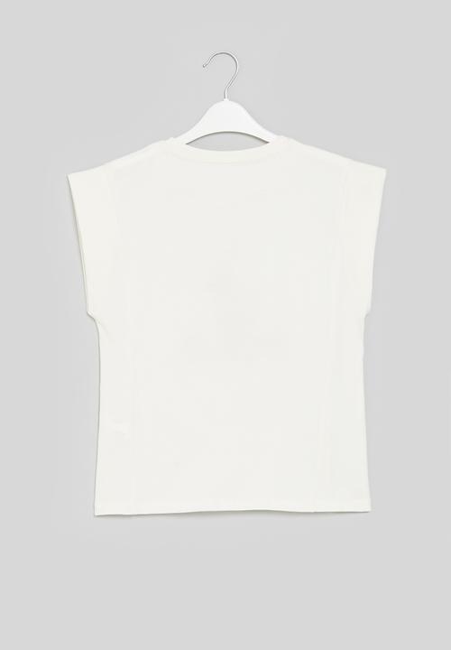 POLO - Girls jessica sleeveless tee - milk