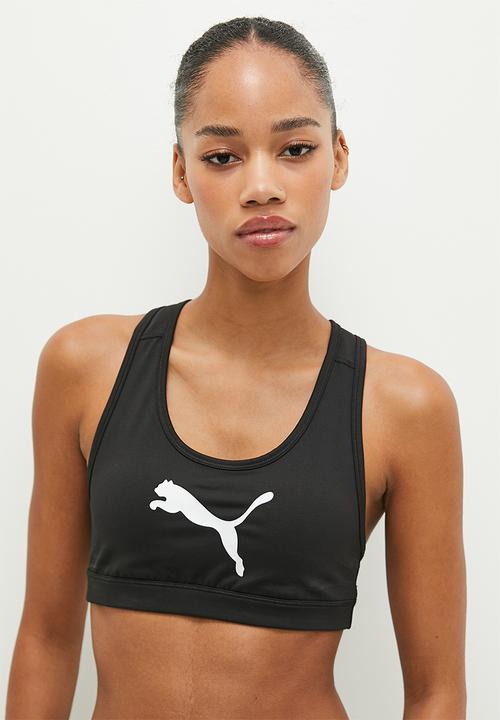 PUMA - 4Keeps bra - puma black/big white cat