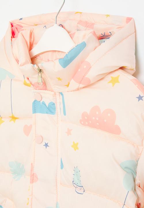 Pop Candy - Hooded printed jacket - pink
