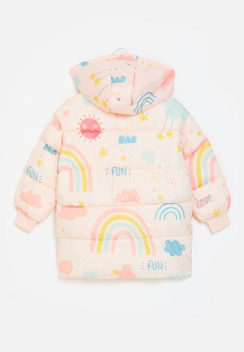 Pop Candy - Hooded printed jacket - pink
