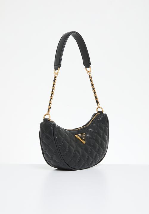 GUESS - Giully top zip shoulder - black
