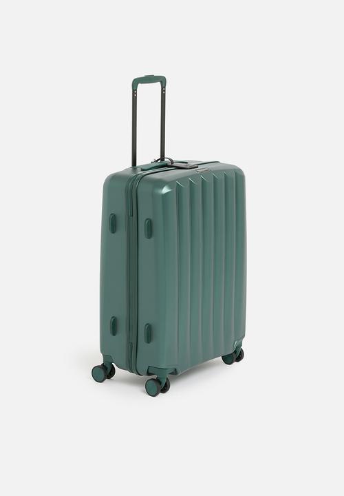 Jo Borkett - Gatsby 4-Wheel Trolley Case - Eden Green