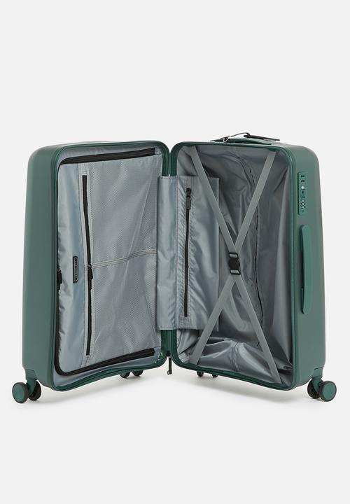 Jo Borkett - Gatsby 4-Wheel Trolley Case - Eden Green