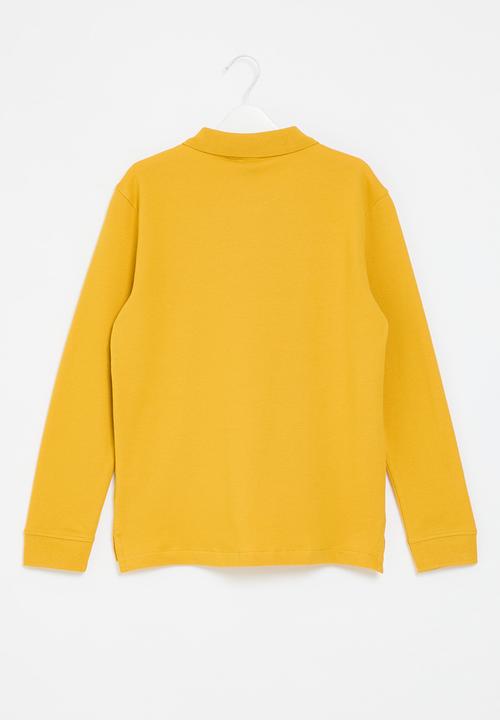 POLO - Boys robert ls golfer - yellow