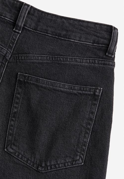 H&M - Wide high jeans - grey