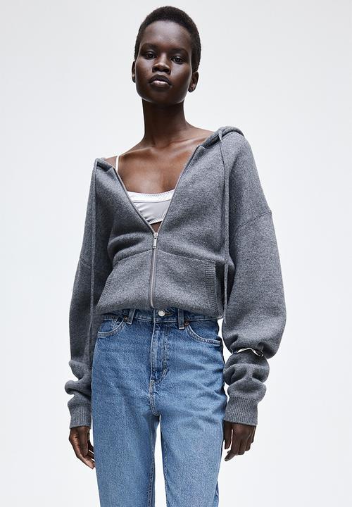 H&M - Slim mom high ankle jeans - blue