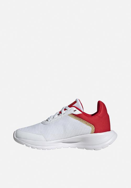 adidas Performance - Tensaur Run 2.0 K - Ftwr White/Gold Met./Better Scarlet