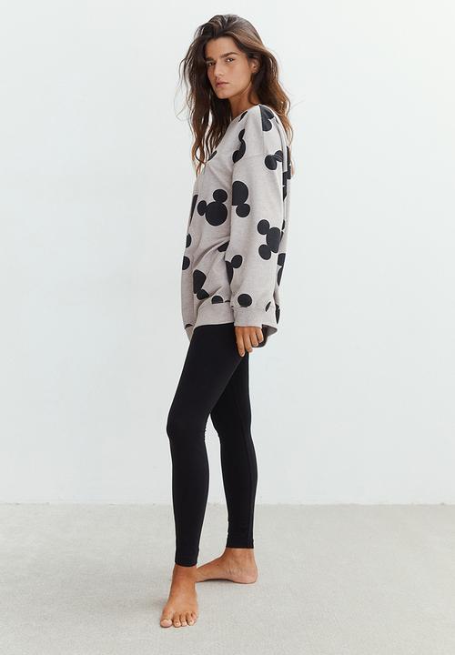 H&M - Printed pyjamas - beige mickey mouse