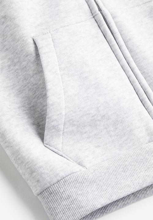 H&M - Zip-through hoodie - grey