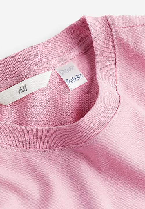 H&M - T-shirt with a motif - light pink/berkeley university