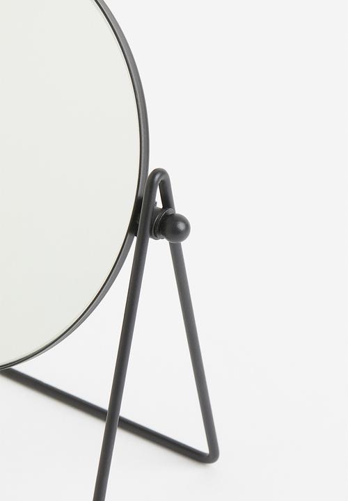 H&M - Metal table mirror - black