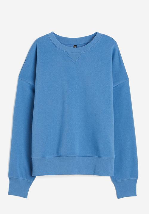H&M - Oversized motif detail sweatshirt - blue