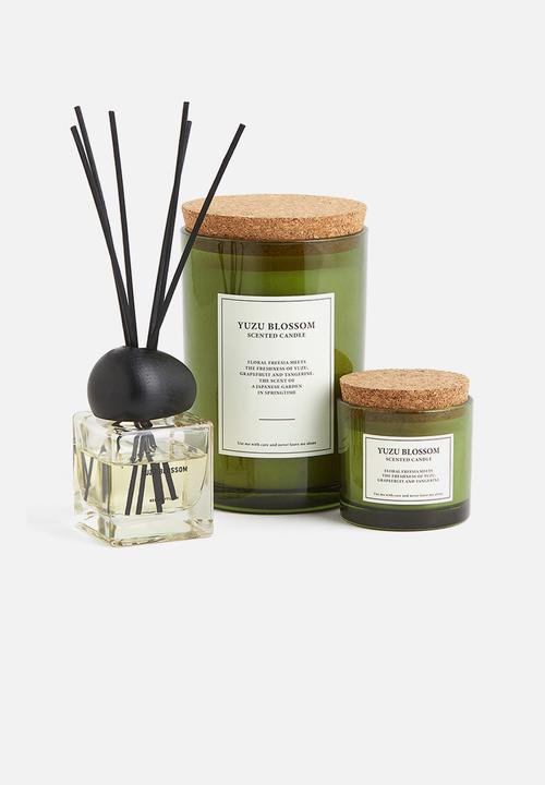 H&M - Cork-lid scented candle - green