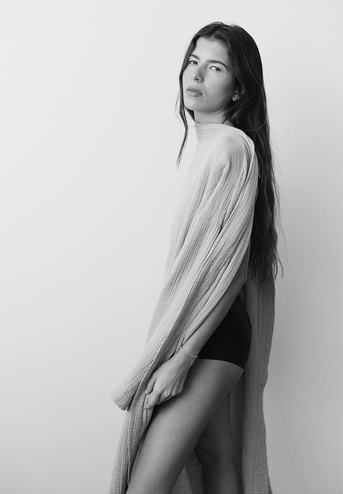 H&M - Muslin dressing gown - light mole