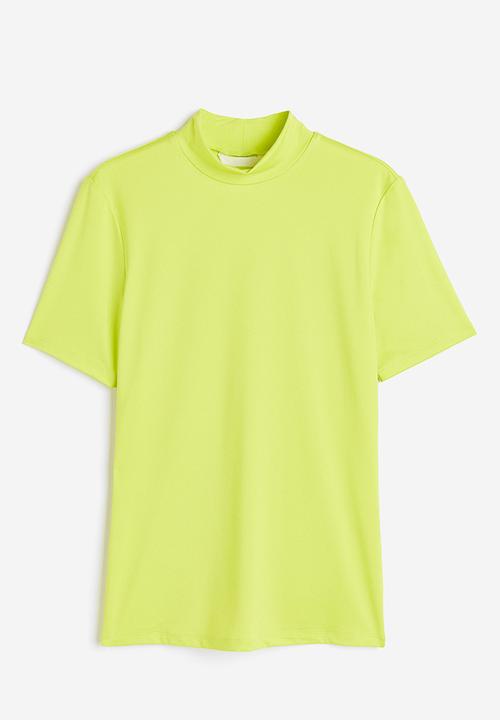 H&M - Turtleneck top - yellow