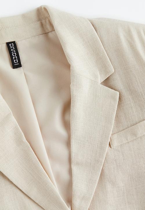 H&M - Cropped blazer - beige