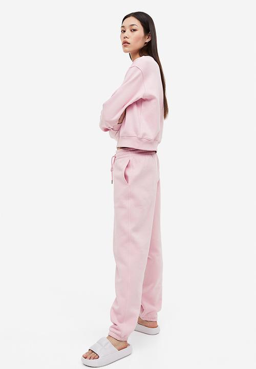 H&M - Cotton-blend sweatpants - pink