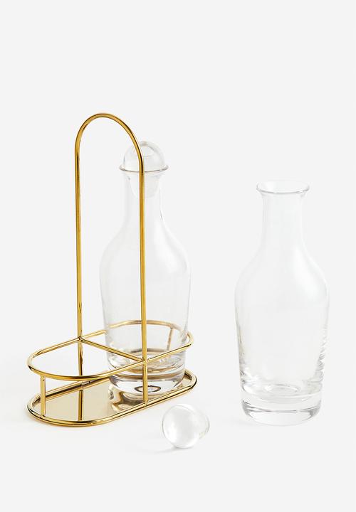 H&M - Oil and vinegar set - transparent & gold