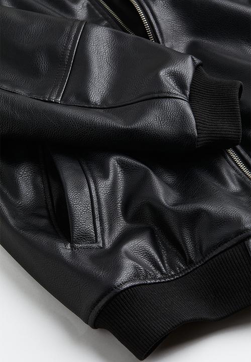 H&M - Collared jacket - black
