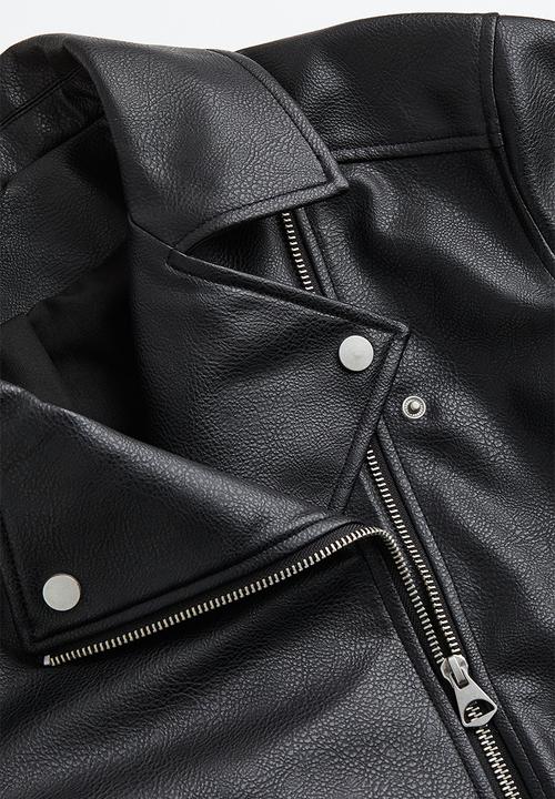 H&M - Biker jacket - black