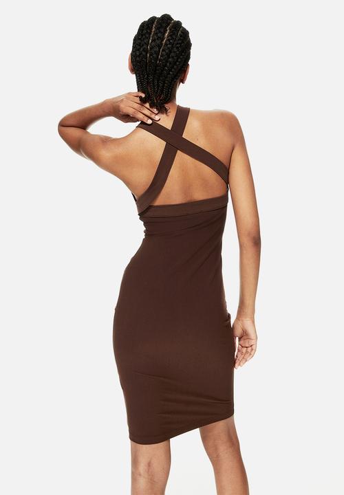 H&M - Bodycon dress - brown