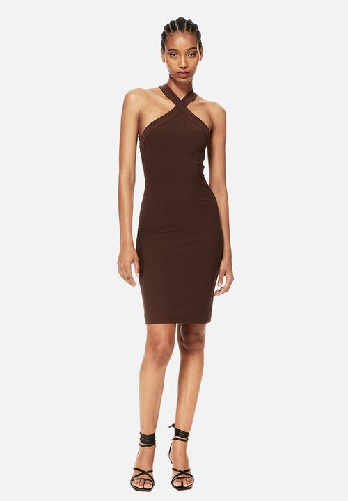 H&M - Bodycon dress - brown