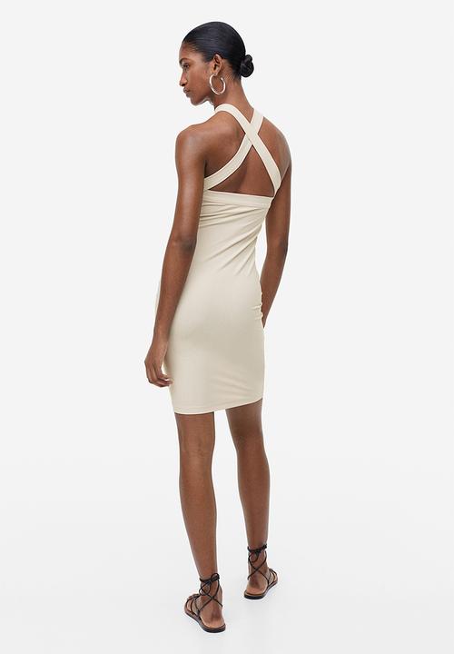 H&M - Bodycon dress - beige
