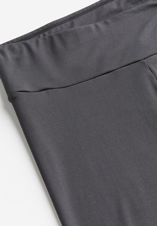 H&M - Microfibre leggings - dark grey