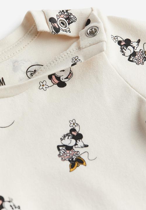 H&M - 3-piece jersey set - white multi