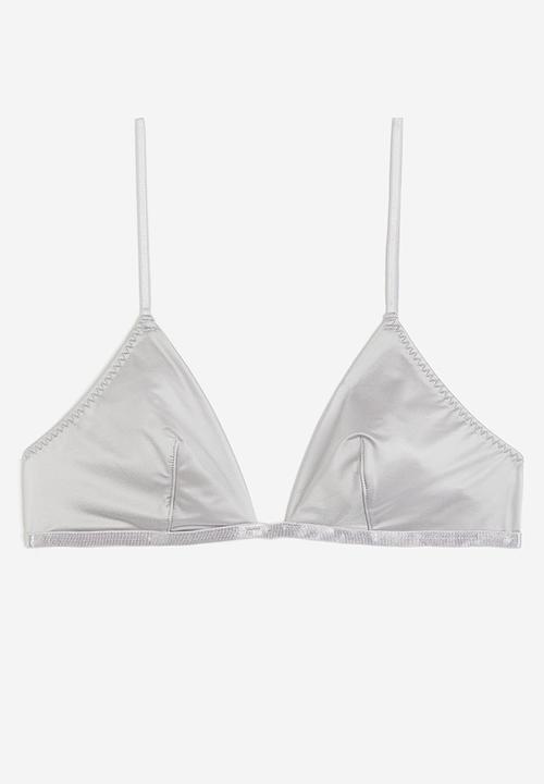 H&M - Soft bra - grey