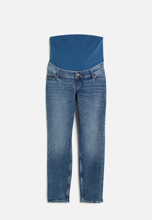 H&M - Mama slim ankle jeans - denim blue