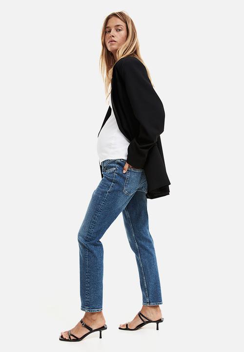 H&M - Mama slim ankle jeans - denim blue