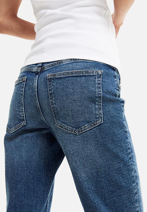 H&M - Mama slim ankle jeans - denim blue