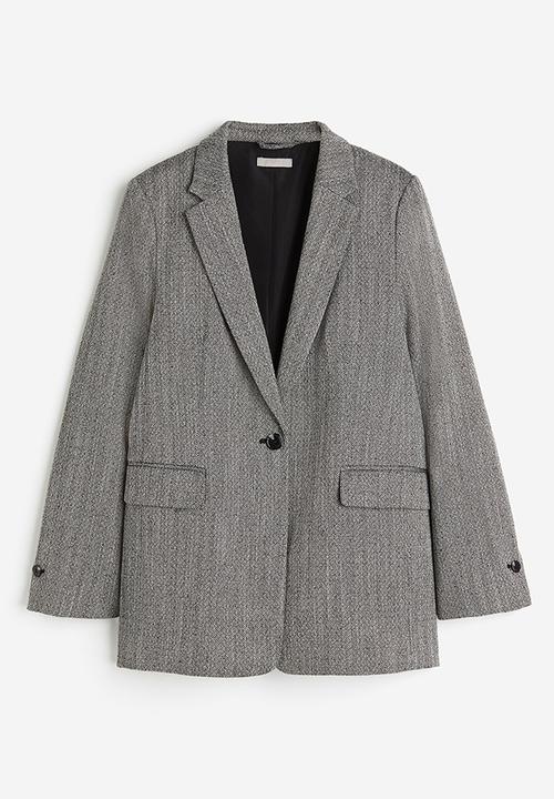H&M - Single-breasted blazer - grey