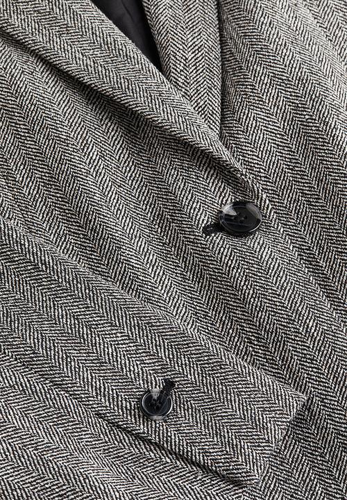 H&M - Single-breasted blazer - grey