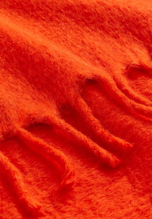 H&M - Wool-blend blanket - orange
