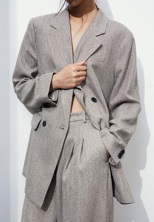 H&M - Wide trousers - Greige