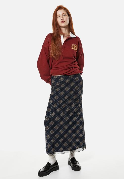 H&M - Mesh skirt - multi